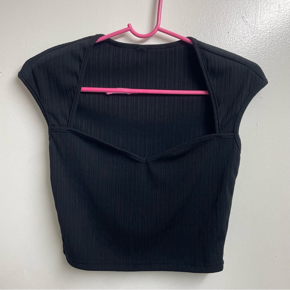 Sweetheart Neckline Top